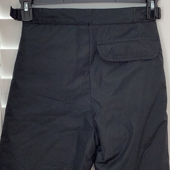 London Fog Black Classic Heavyweight Snow Pants, Size S (8), good condition. - Picture 4 of 10